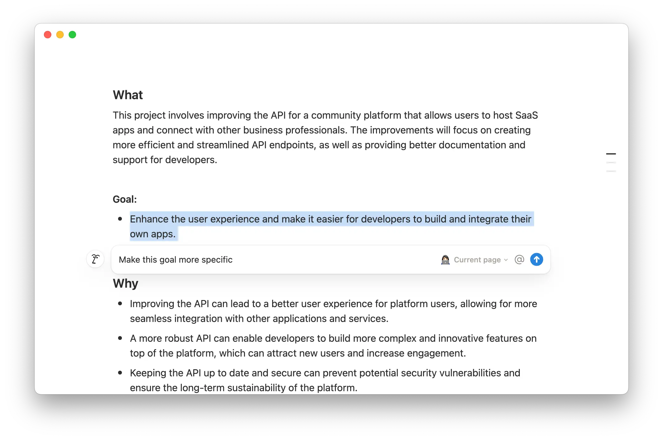 hc: notion ai inline
